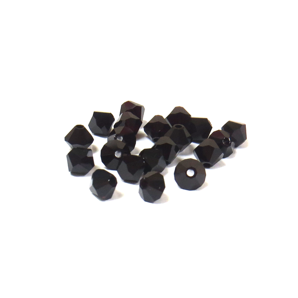 Swarovski Crystal, Bicone, 5mm - Garnet; 20 pcs