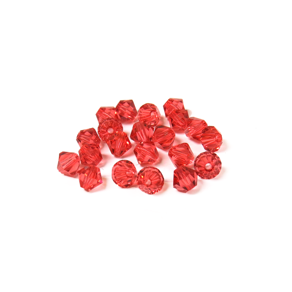 Swarovski Crystal, Bicone, 5MM - Padparadsha; 20pcs