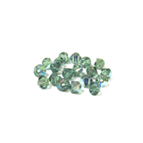 Swarovski Crystal, Bicone, 4mm - Erinite AB; 20 pcs