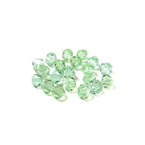 Swarovski Crystal, Bicone, 5MM - Chrysolite; 20pcs