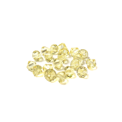 Swarovski Crystal, Bicone, 5MM - Joanquil; 20 pcs