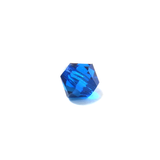 Swarovski Crystal, Bicone, 4mm - Capri Blue; 20 pcs