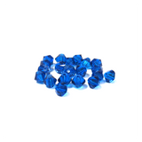 Swarovski Crystal, Bicone, 4mm - Capri Blue; 20 pcs