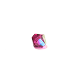 Swarovski Crystal, Bicone, 6mm - Fuchsia AB; 20 pcs
