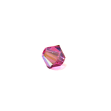 Swarovski Crystal, Bicone, 4mm - Fuschia AB; 20 pcs