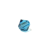 Swarovski Crystal, Bicone, 4mm - Indicolite; 20 pcs