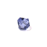 Swarovski Crystal, Bicone, 6mm - Tanzanite; 20 pcs