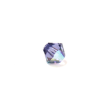 Swarovski Crystal, Bicone, 5MM - Tanzanite AB; 20pcs