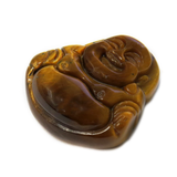 Buddha Tiger Eye Pendant, 22x20mm; 1 piece