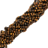 Round 6mm Brown Tiger Eye