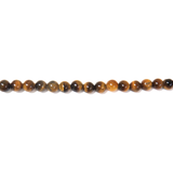 Round 8mm Brown Tiger Eye