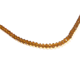 Rondelles - Topaz ;1 Strand