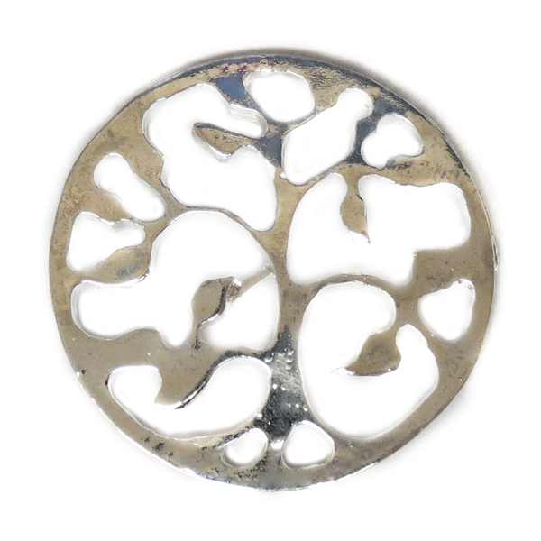 Tree of Life, Round-Silver