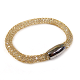 Bracelet Tube Gold, 8 inches - 1 piece