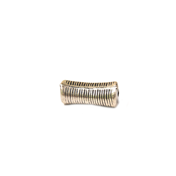 Tube Spacer, Sterling Silver, 12x5mm; 1 piece