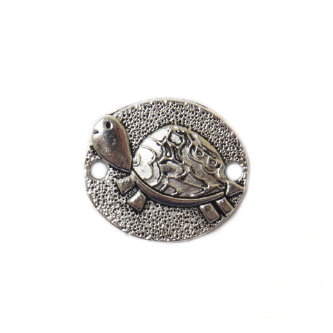Turtle Connector - Silver