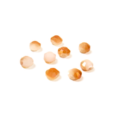 Two Tone Topaz AB, Faceted Crystal; 6mm - 1 piece