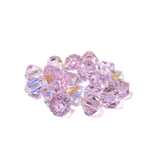 Swarovski Crystal, Bicone, 8MM - Violet AB; 20pcs