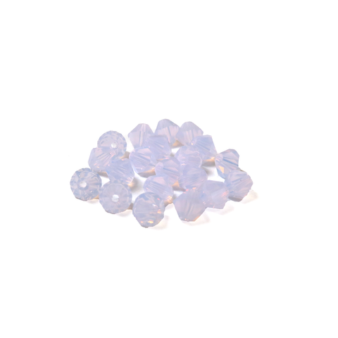 Swarovski Crystal, Bicone, 5MM - Violet Opal; 20pcs