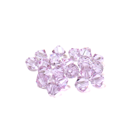 Swarovski Crystal, Bicone, 5MM - Violet; 20 pcs