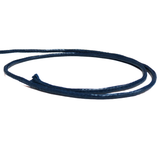 Waxed Cord Navy Blue-2.5; per yard