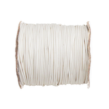 Waxed Cord White-2.5mm; per yard