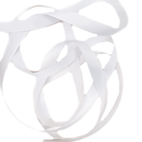 White- Grosgrain Ribbon, 3/4"- 1 Yard