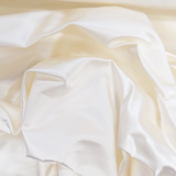 White Silk Peau de Soie, 54" Wide- 1 Yard