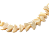 Whale Tail Mother of Pearl , 6x10mm - 1 piece