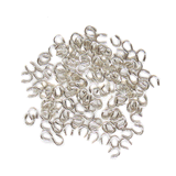 Wire Protectors, Silver Plated-4.5mm; 144pcs