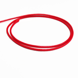 Waxed Cord Red-2.5mm; per yard